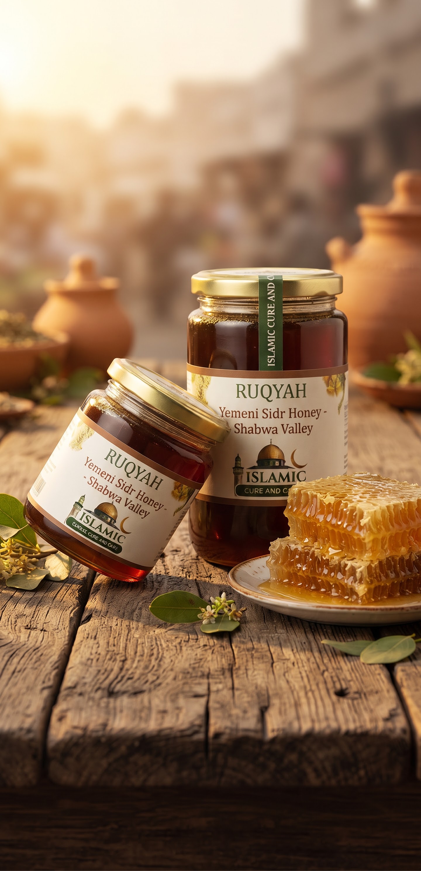 RUQYAH PURE ORGANIC YEMENI SIDR HONEY (WADI SHABWAH) 250g By Islamic Cure and Care