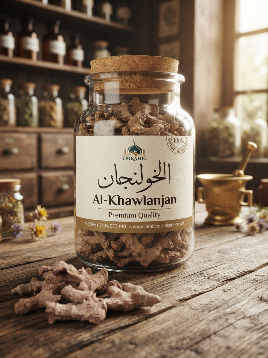 PURE GALANGAL ROOT (AL-KHAWLANJAN / جذور الخولنجان) By Islamic Cure and Care(100g)