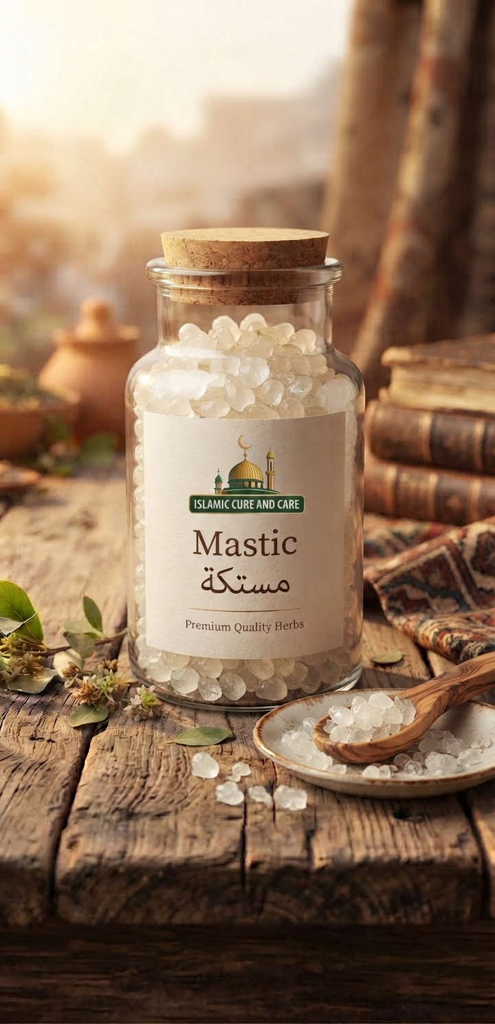 PURE NATURAL MASTIC GUM CRYSTALS (المستكة الحرة) By Islamic Cure and Care(30g)
