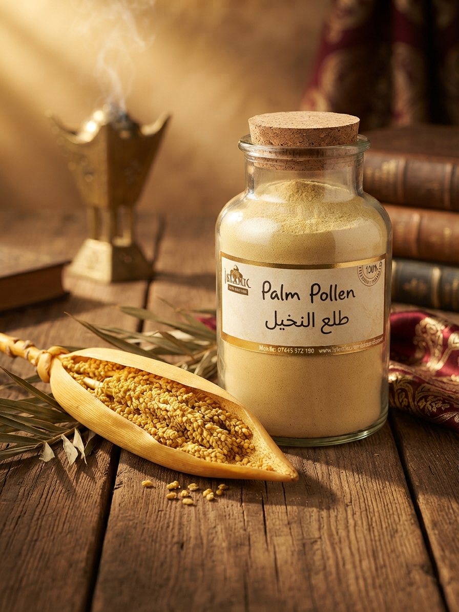 PURE ORGANIC PALM POLLEN POWDER (TALA' / طلح النخيل) By Islamic Cure and Care(10g)