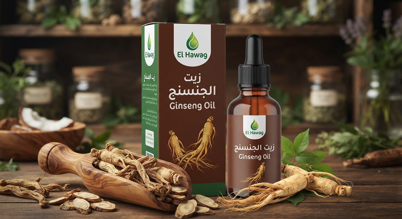 El Hawag Ginseng Oil (زيت الجنسنج - الحواج) (30ml)