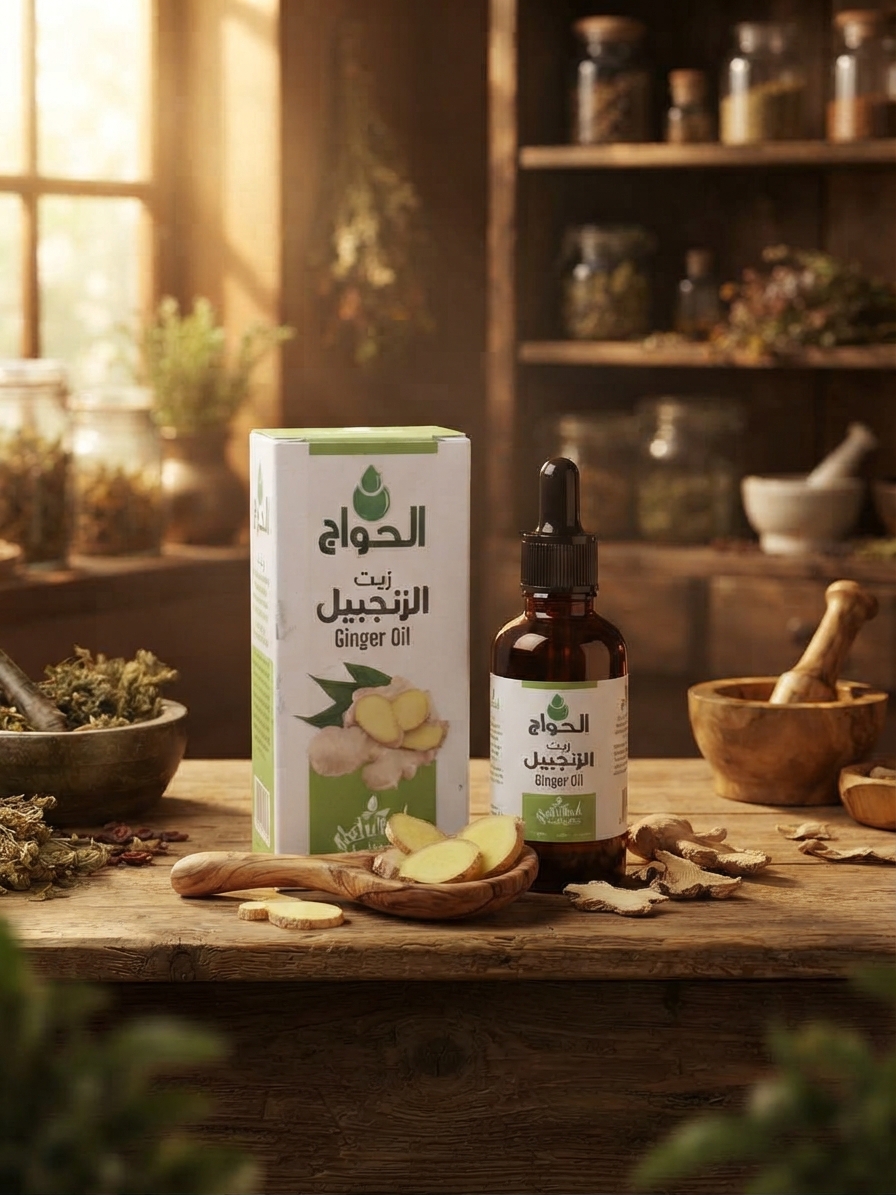 El Hawag Ginger Oil (زيت الزنجبيل - الحواج)(30ml)